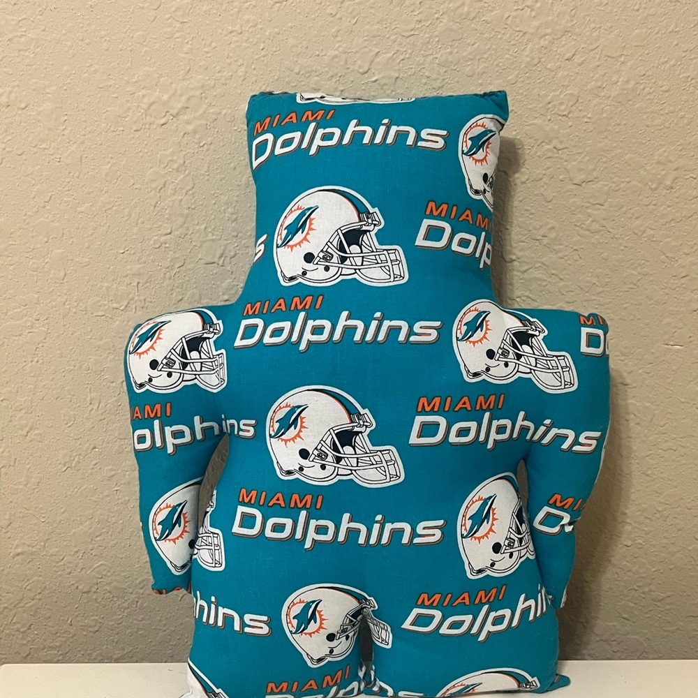 Miami Dolphins Handmade Pillow